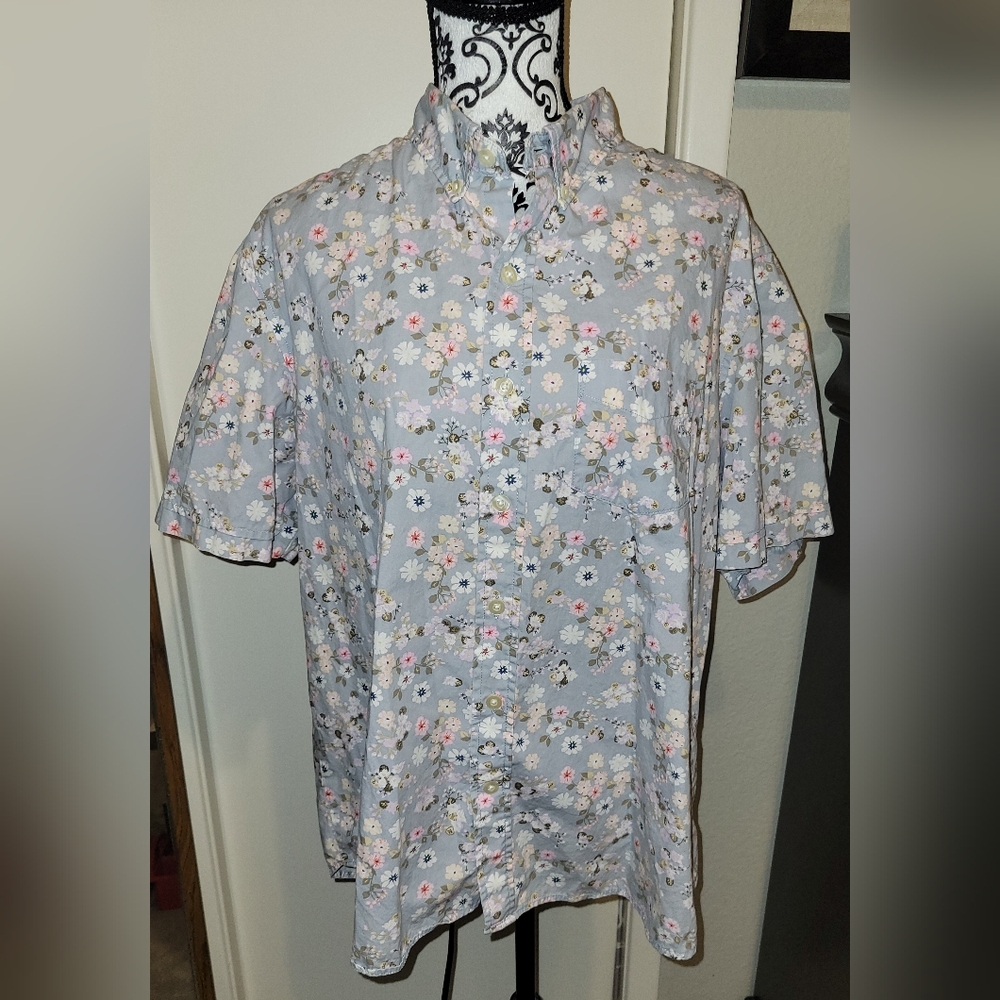 Kennington Ltd Floral Button Down Shirt XXL‎